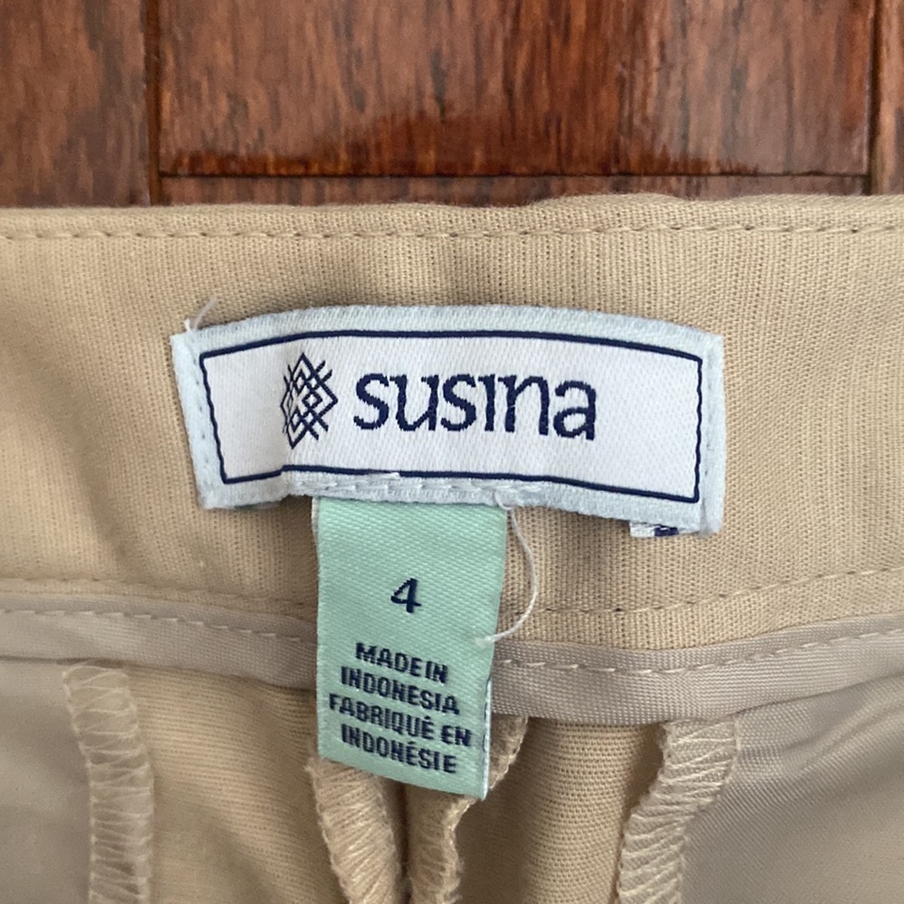 Susina Khaki Pants - Picture 2 of 10